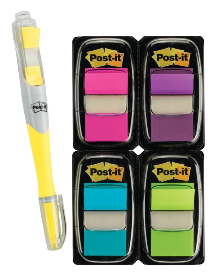 Post it Flags Assorted Bright Colors