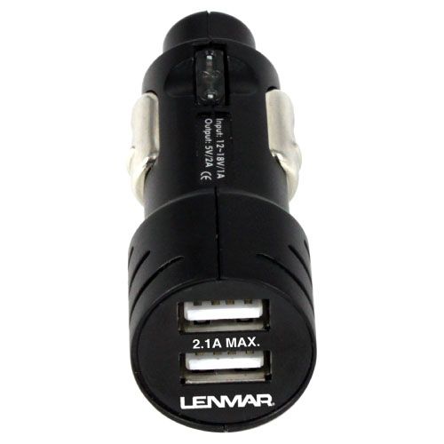 Lenmar AIDCU2 Auto Charger With Dual