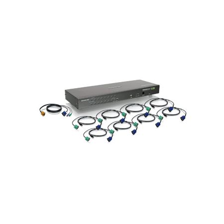Iogear 16-Port USB PS/2 Combo KVM Switch with Cables