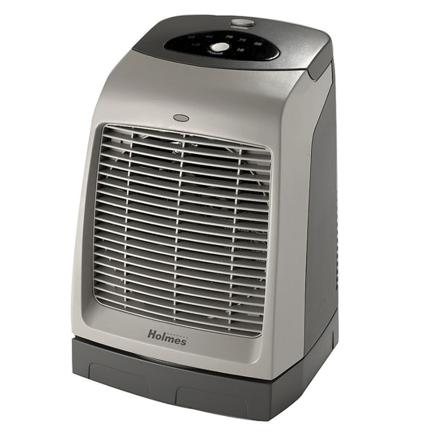 Holmes&reg; HFH5606-U Oscillating Power Heater, Off White/Gray