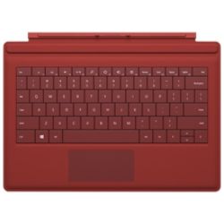 Microsoft Type Cover Keyboard/Cover Case (Flip) for Tablet - Red