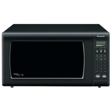 Panasonic&reg; Genius 1.6 Cu. Ft. Countertop Microwave, Black