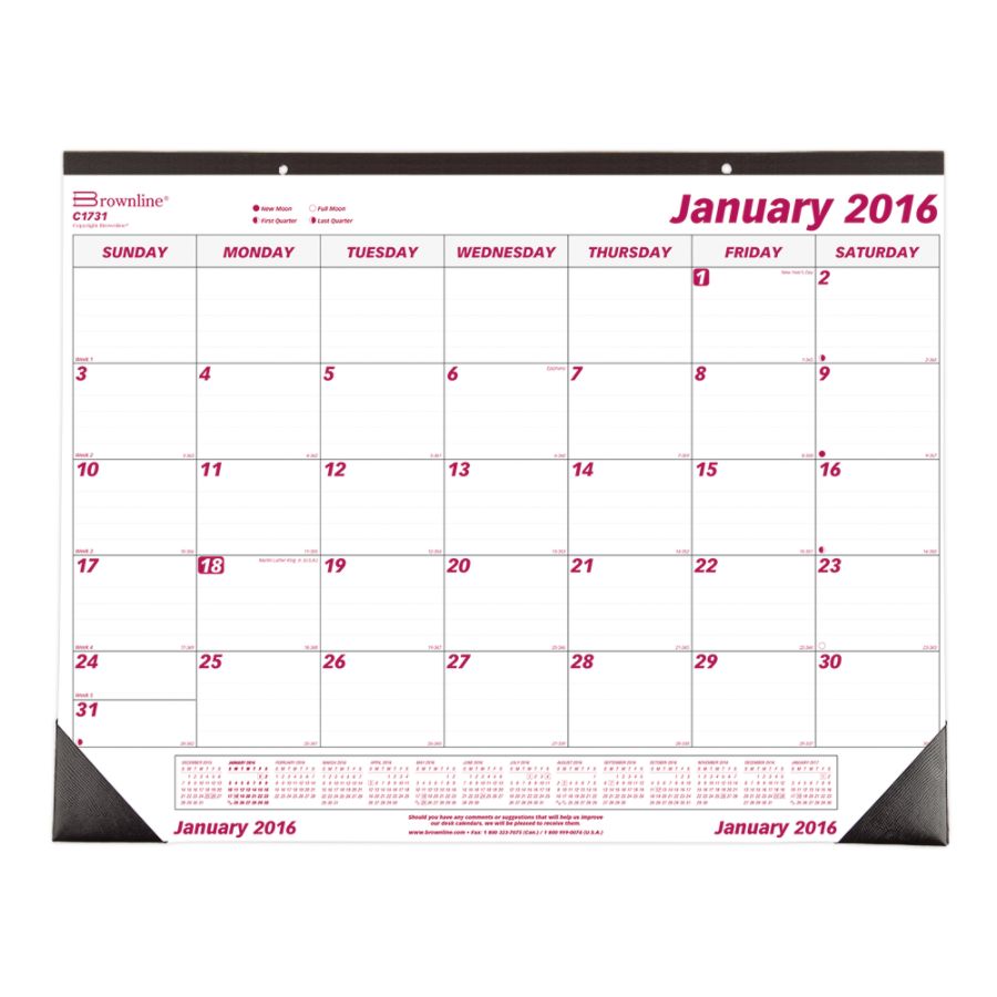 Desk Pad Calendar Desk Pad Calendar