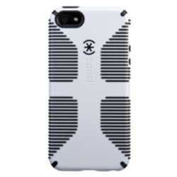 Speck Candyshell Grip Case For iPhone&reg; 5/5s, White/Black