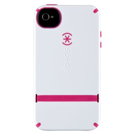 Speck Products Candyshell Flip Case For iPhone&reg; 4/4S, White/Pink