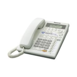 Panasonic&reg; KX-TS3282W 2-Line Phone, White
