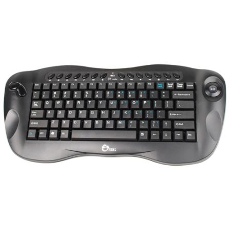 SIIG JK-WR0412-S1 81 Key Wireless Mini Multimedia Keyboard
