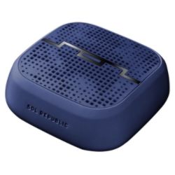 Sol Republic PUNK Speaker System - 6 W RMS - Portable - Battery Rechargeable - Wireless Speaker(s) - Navy Blue