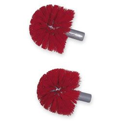 Unger&reg; Replacement Brush Heads, Red, Pack Of 2