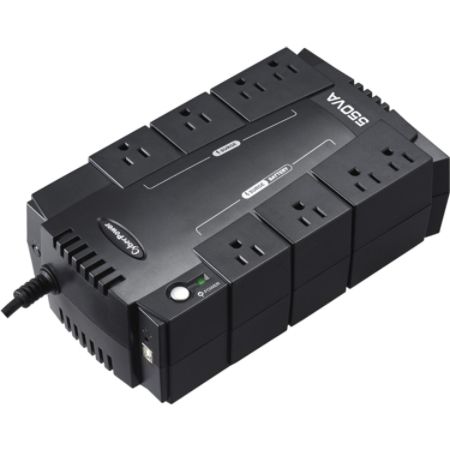 CyberPower TAA Compliant Standby CP550SLGTAA 550 VA Desktop UPS