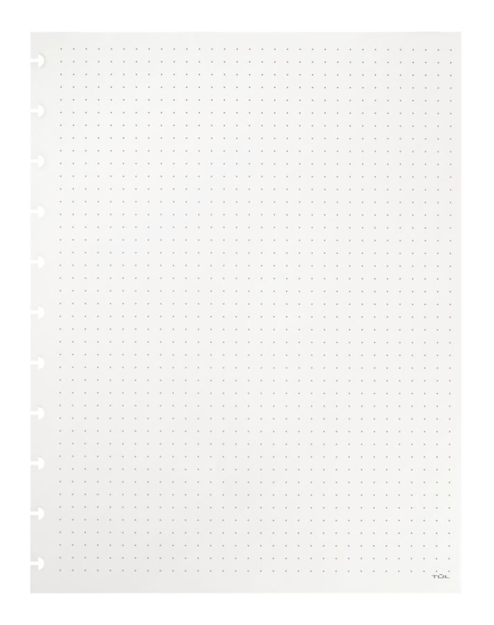 TUL Custom Note Taking System Discbound Refill Pages 8 12 x 11 Letter ...