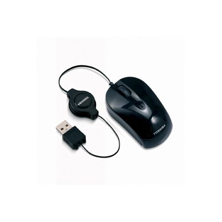 Toshiba USB Optical Retractable Mini Mouse