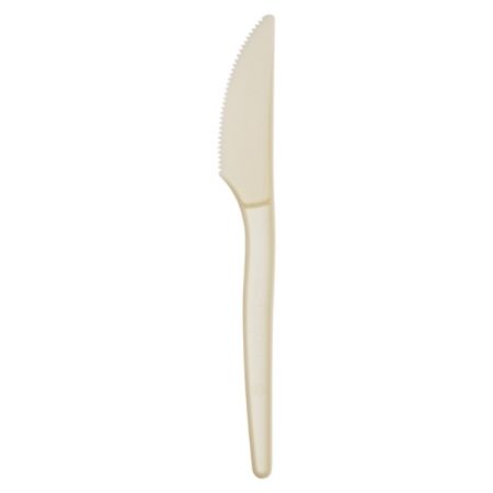 Eco-Products&reg; Plant Starch Material Cutlery, Knives, Beige, Pack Of 50