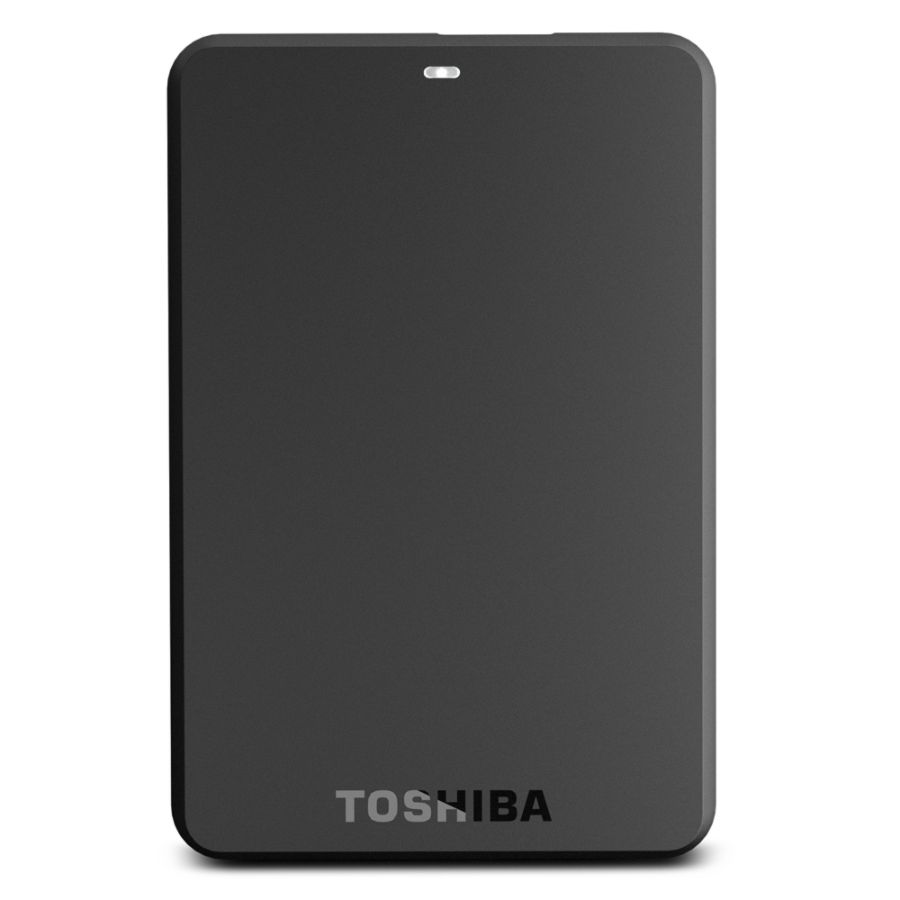 Toshiba Canvio Basics HDTB110XK3BA 1 TB External Hard Drive - 1 Pack - Black