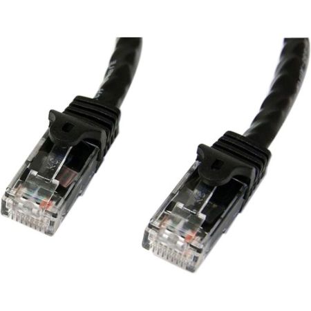 StarTech.com 25 ft Black Snagless Cat6 UTP Patch Cable