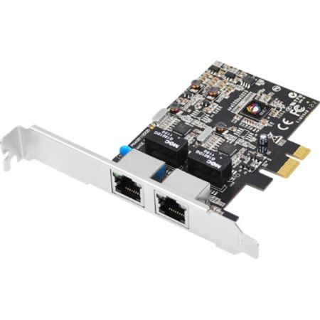 SIIG DP 2-Port Gigabit Ethernet PCIe