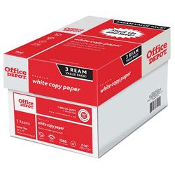 Office Depot Brand Copy Print Paper Letter Size Paper 20 ...