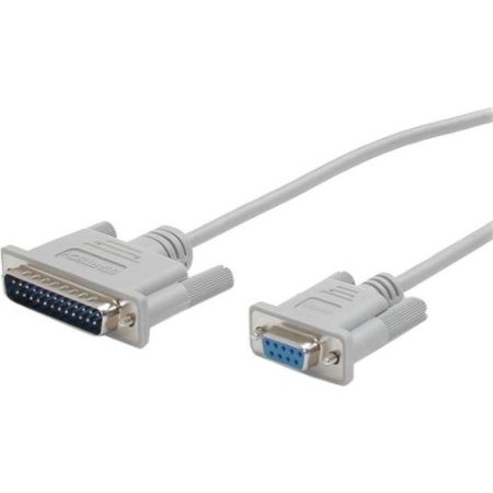 StarTech.com 6 ft DB25 to DB9 Serial Modem Cable - M/F