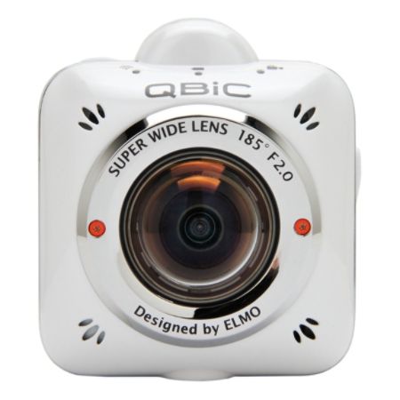 Elmo QBiC MS-1 Digital Camcorder - Full HD - White