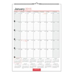 Office Depot Brand Wall Calendar With 12 Month Reference 8 x 11