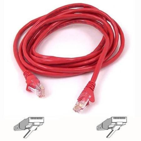 Belkin&reg; A3L980-20-RED-S Cat 6 UTP Patch Cable, 20', Red