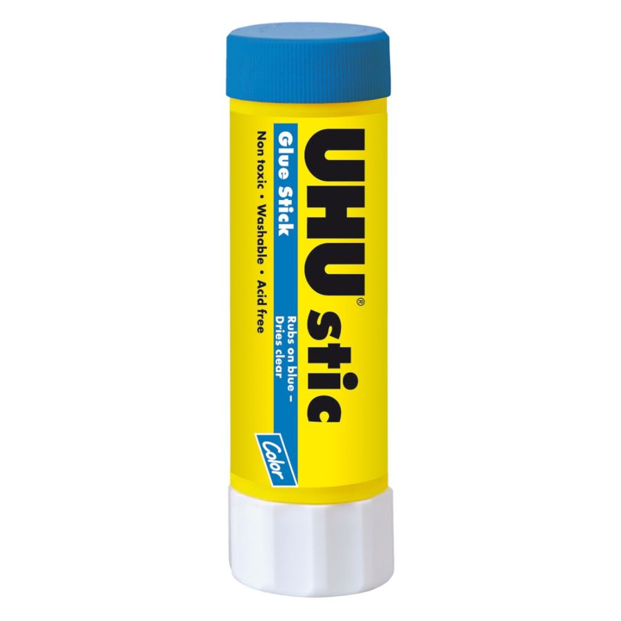 Saunders UHU&reg; Stic Glue Stick, 1.41 Oz., Purple