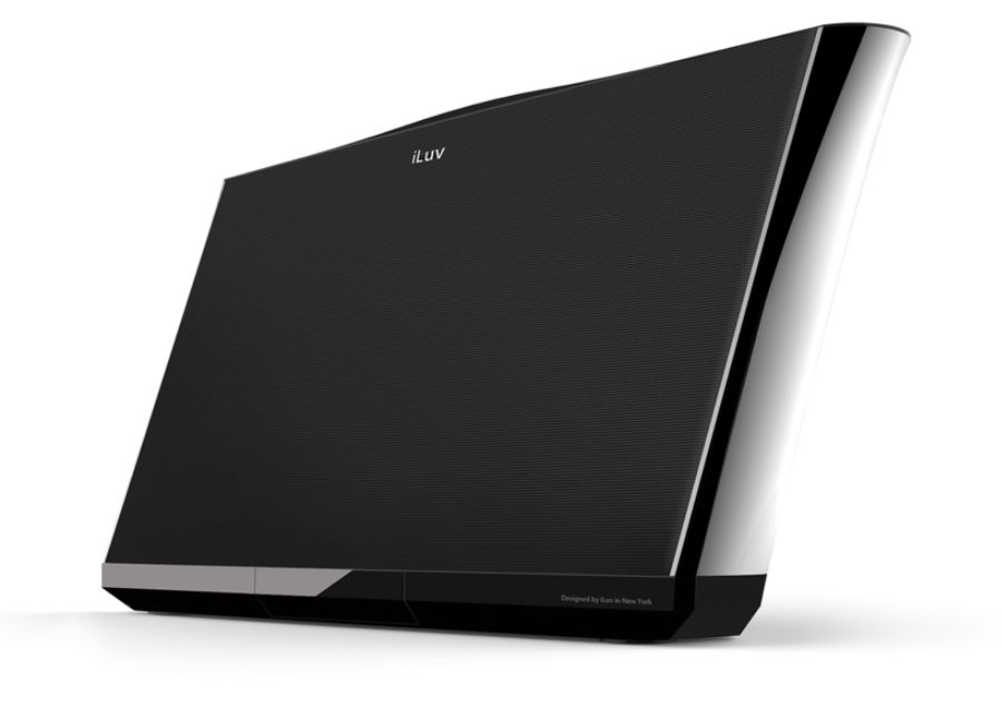 iLuv MobiAria Bluetooth&reg; Speaker System, 18" x 8" x 8", Black