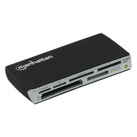Manhattan Hi-Speed USB 60-in-1 Multi-Card Reader/Writer
