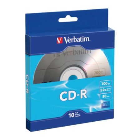 Verbatim&reg; CD-R Bulk Box, Pack Of 10