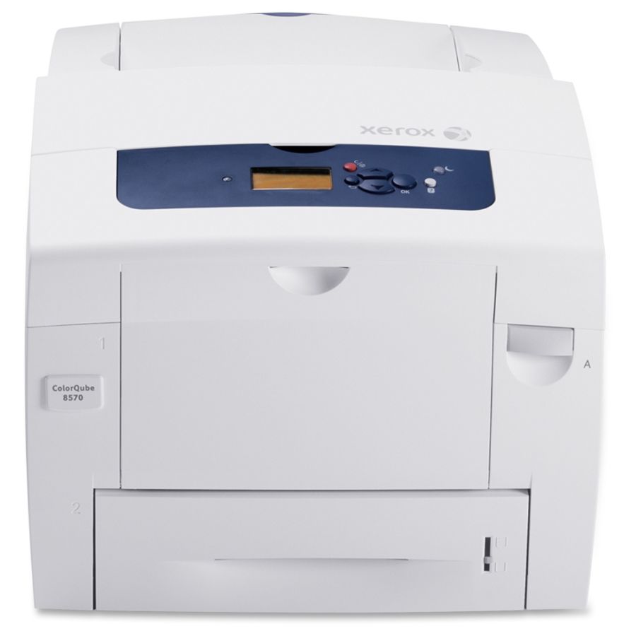 Xerox ColorQube 8570DN Solid Ink Printer - Color - 2400 dpi Print - Plain Paper Print - Desktop