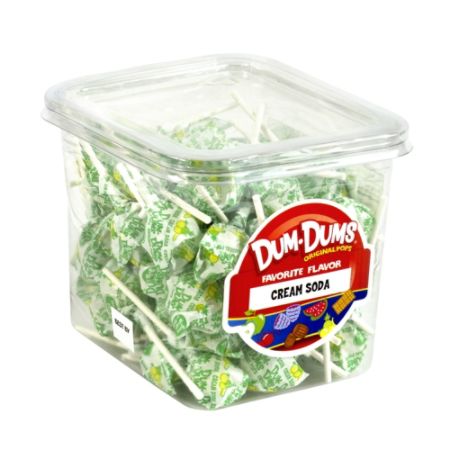 Dum Dum Lollipops Cream Soda 1 Lb Tub by Office Depot & OfficeMax