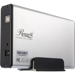 Rosewill RX35-AT-IU SLV Drive Enclosure External - Silver