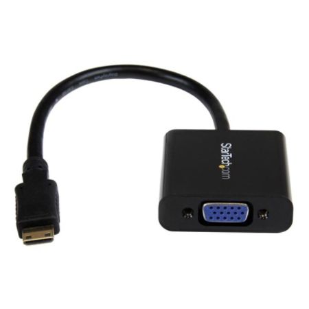 StarTech.com Mini HDMI to VGA Adapter Converter for Digital Still Camera / Video Camera - 1920x1200