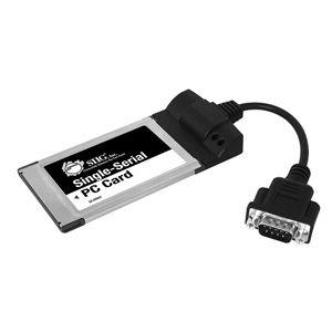SIIG 1-port Serial PC Card