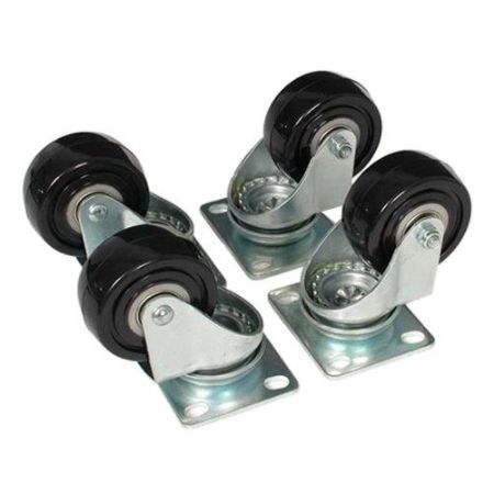 StarTech.com 4POSTRACK Caster Kit for Open Frame Rack