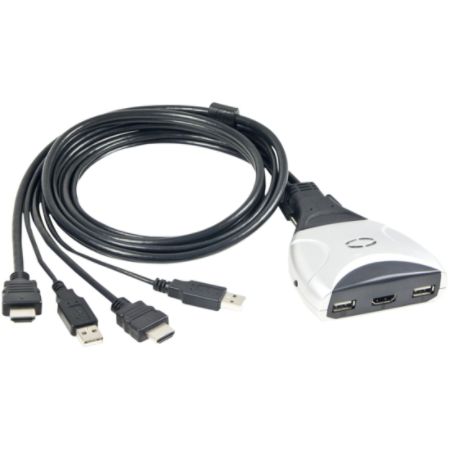 SYBA Multimedia 2-Port USB/HDMI KVM Switch