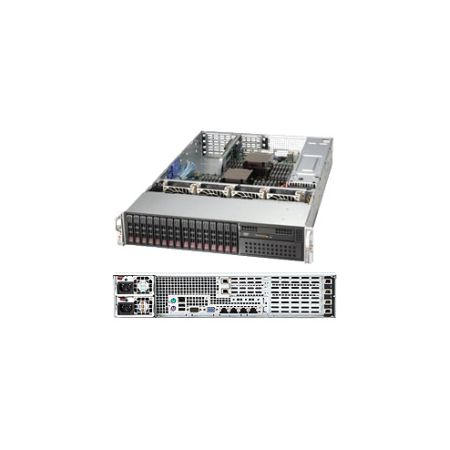 Supermicro SuperServer 2027R-N3RFT+ Barebone System - 2U Rack-mountable - Intel C606 Chipset - Socket R LGA-2011 - 2 x Processor Support - Black