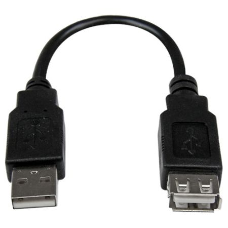 StarTech.com 6in USB 2.0 Extension Adapter Cable A to A - M/F