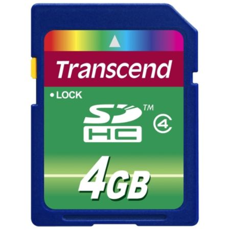 Transcend TS4GSDHC4 4 GB SDHC