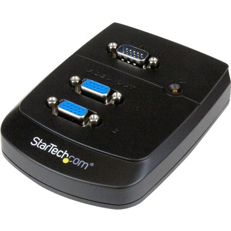 StarTech.com 2 Port Wall Mount VGA Video Splitter