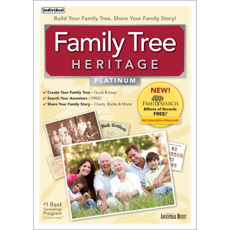 Family Tree Heritage Platinum 8 Download