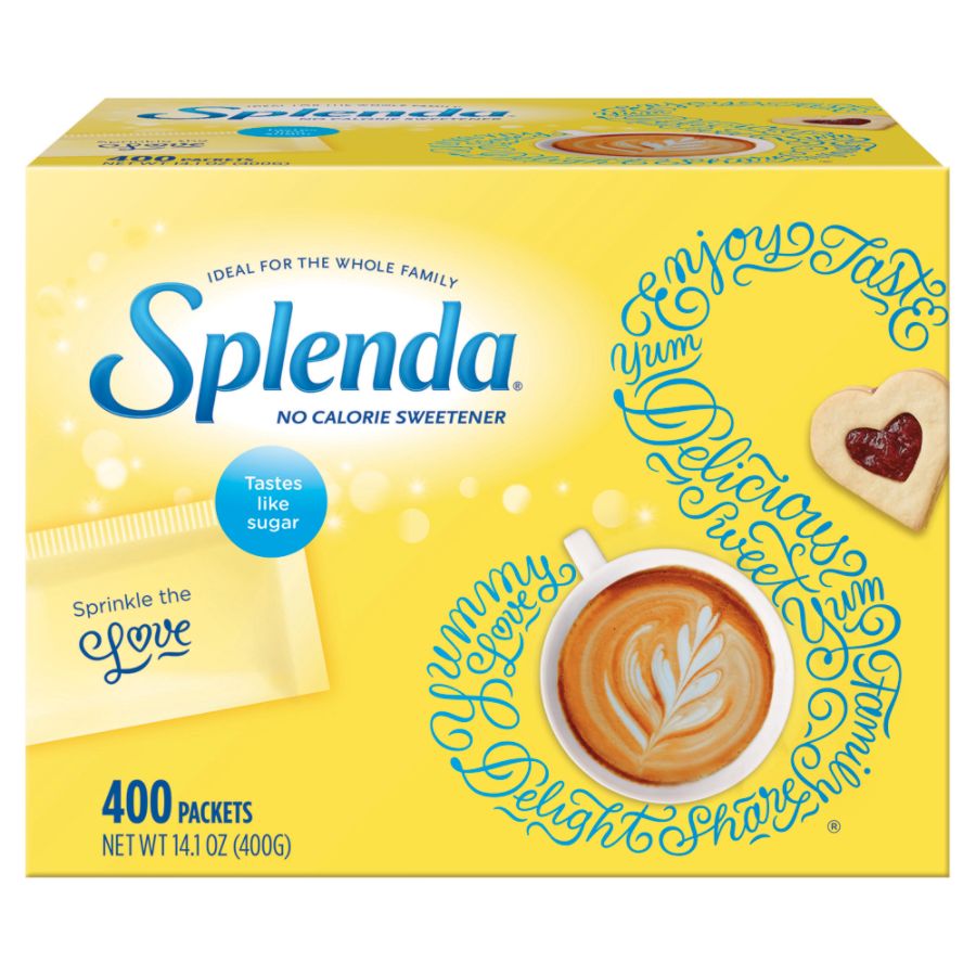 Splenda Artificial Sweetener Box Of 400