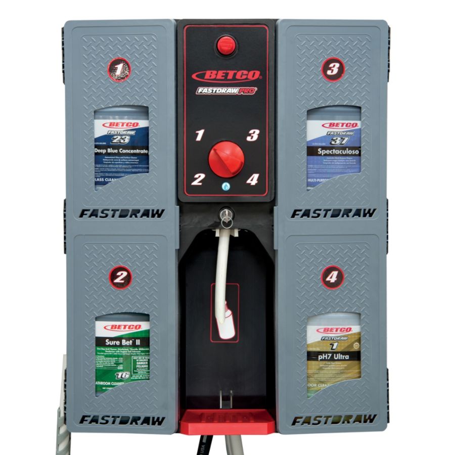 Betco Fastdraw Pro 4 Bay Dispenser