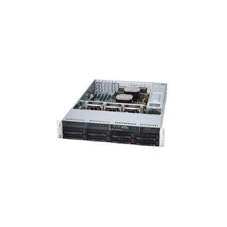 Supermicro SuperServer 6027R-TRF Barebone System - 2U Rack-mountable - Intel C602 Chipset - Socket LGA-2011 - 2 x Processor Support - Black