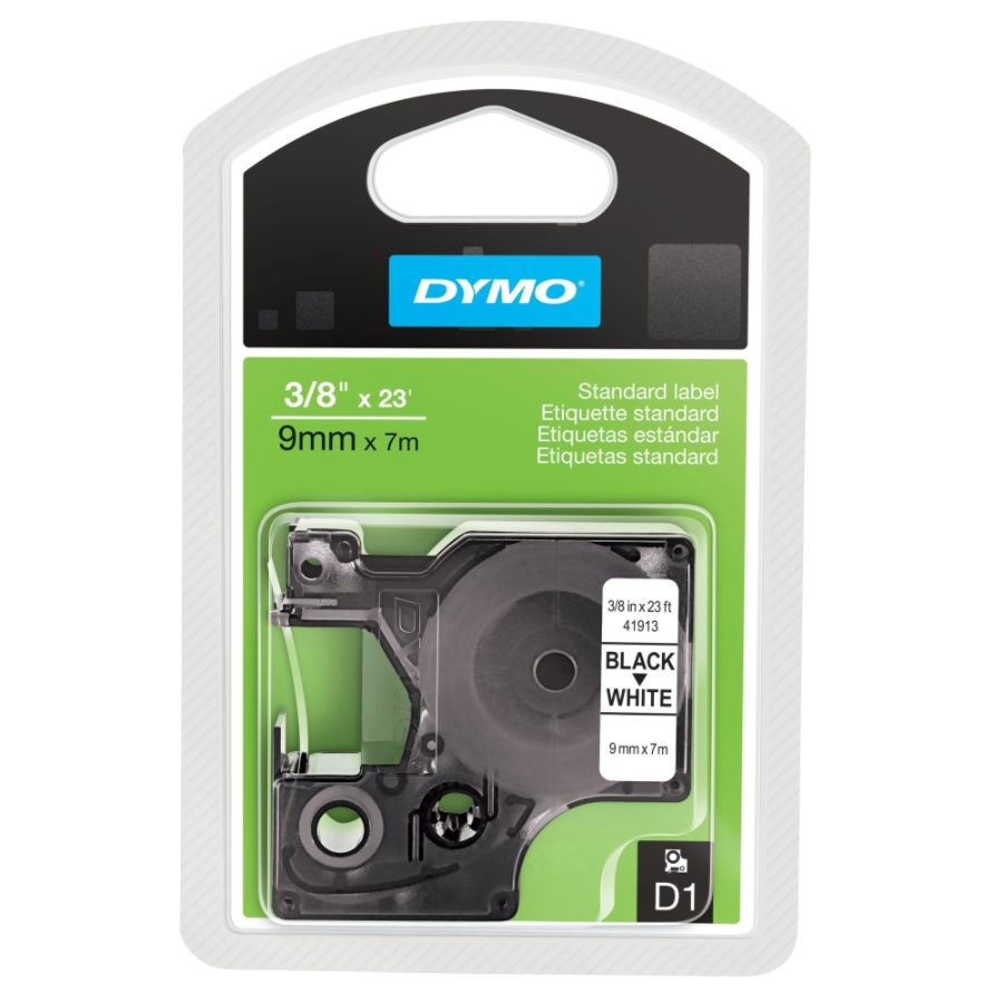 DYMO D1 41913 Black On White