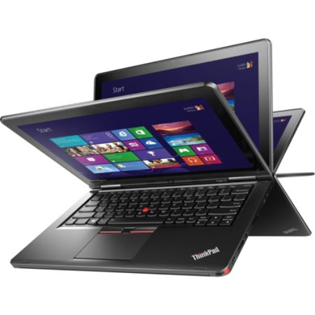Lenovo ThinkPad Yoga 12 20DL0038US Ultrabook/Tablet - 12.5" - In-plane Switching (IPS) Technology - Wireless LAN - Intel Core i5 i5-5300U Dual-core (2 Core) 2.30 GHz - Graphite Black
