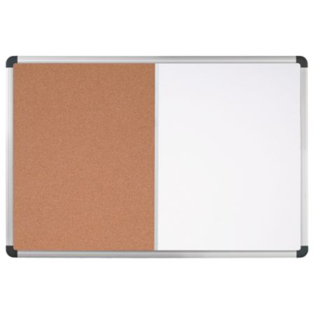 combo depot office erase magnetic aluminum dry frame brand cork steel natural