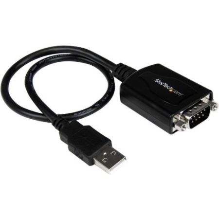 StarTech.com 1 Port Professional USB to Serial Adapter Cable with COM Retention