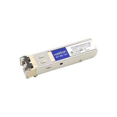 AddOn Juniper Networks SFP-GE80KCW1470-ET Compatible TAA Compliant 1000Base-CWDM SFP Transceiver (SMF, 1470nm, 80km, LC, DOM)