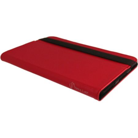 Visual Land Prestige 7 Folio Tablet Case (Red)